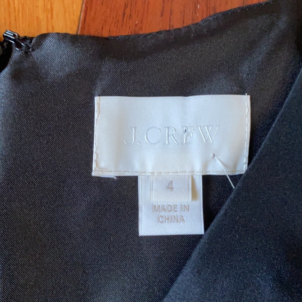 J. Crew Black Dress NWT - Picture 4 of 8